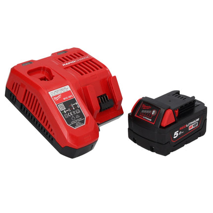 Milwaukee M18 BLID2-501FC TX Impact Driver 180 Nm 1/4" 18V Brushless + 1x Battery 5.0 Ah + Charger + TX Case