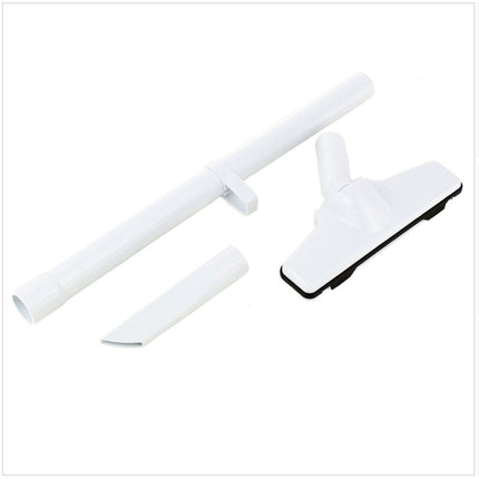 Aspirador inalámbrico Makita DCL 180 ZW 18 V blanco + 1x accesorio separador ciclónico - sin batería, sin cargador