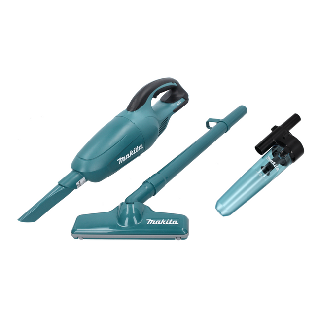 Aspirador inalámbrico Makita DCL 180 Z 18 V verde + 1x accesorio separador ciclónico - sin batería, sin cargador