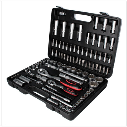 BGS technic Set di chiavi a bussola 6,3 mm 1/4" + 12,5 mm 1/2", 94 pz. ( 2296 )