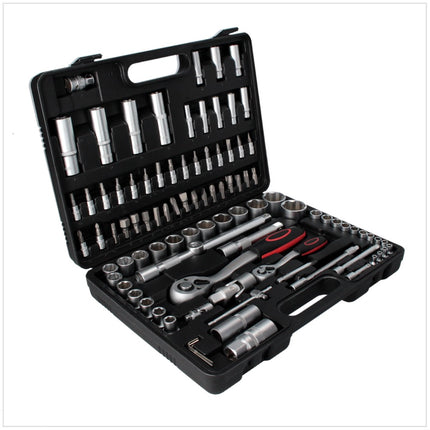 BGS technic Set di chiavi a bussola 6,3 mm 1/4" + 12,5 mm 1/2", 94 pz. ( 2296 )