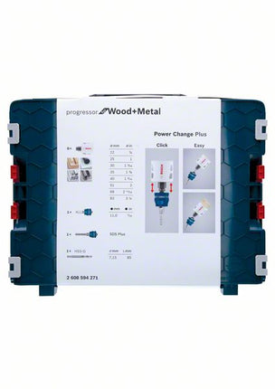 Juego de sierras de corona para fontanería Bosch BIM Progressor, 11 piezas ( 2608594271 ) 22 / 25 / 30 / 35 / 40 / 51 / 68 / 83 mm