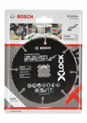 Bosch Disco de corte Carbide Multiwheel / X-LOCK / 125x1x22,23 mm ( 2608619284 )