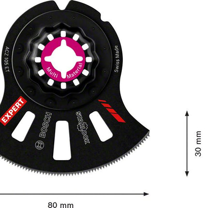 Bosch EXPERT Multi Material ACZ 105 ET segment saw blade Starlock 105 mm 1 pc. ( 2608664208 ) Carbide