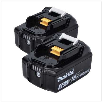 Akumulatorowy naświetlacz LED Makita DML 810 F 18 / 36 V ( 2 x 18 V ) 5500 lm IP54 + 2x akumulator 3,0 Ah - bez ładowarki