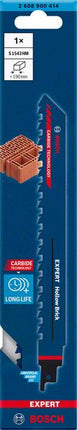 Bosch Expert Hollow Brick S 1543 HM hoja de sierra de sable 240 mm 1 pieza (2608900414) Tecnología de carburo
