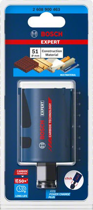 Sierra perforadora para materiales de construcción Bosch EXPERT 51 x 60 mm (2608900463) universal - Sucesora de 2608580740