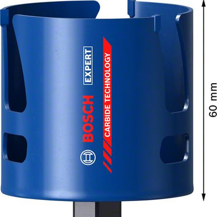 Sierra perforadora Bosch Expert Construction Material 68 x 60 mm (2608900470) Tecnología de carburo para taladros rotativos y de percusión