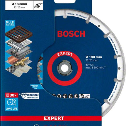 Disco de corte Bosch Expert Diamond Metal Wheel 180 x 22,23 mm (2608900535) Diamond Technology