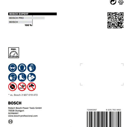 Bosch Expert Hard Ceramic 76 mm disco diamantato 76 x 1,5 x 10 mm ( 2608900652 ) Tecnologia diamantata - successore di 2608615020