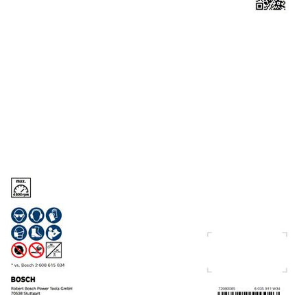 Bosch Expert MultiMaterial Disque à tronçonner diamanté, 400 x 3,3 x 25,40 mm, Diamond Technology pour scies sur table / scies à essence (2608900667)