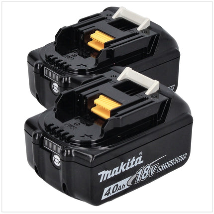 Luz LED portátil con batería Makita DML 810 M 18 / 36 V ( 2 x 18 V ) 5500 lm IP54 + 2 baterías 4,0 Ah - sin cargador