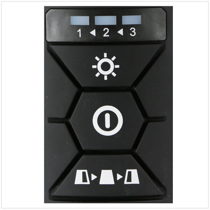 Makita DML 810 PM lampada LED a batteria 18 / 36 V ( 2 x 18 V ) 5500 lm IP54 + 2x batteria 4,0 Ah + doppio caricabatterie