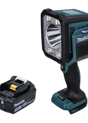 Makita DML 812 F1 Foco LED de mano con batería, lámpara de bolsillo 18 V 1250 lm + 1x batería 3,0 Ah - sin cargador