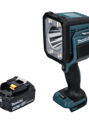 Makita DML 812 M1 Foco LED de mano con batería, lámpara de bolsillo 18 V 1250 lm + 1x batería 4,0 Ah - sin cargador