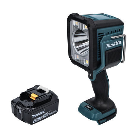 Makita DML 812 M1 Foco LED de mano con batería, lámpara de bolsillo 18 V 1250 lm + 1x batería 4,0 Ah - sin cargador