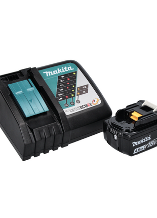 Makita DML 812 RM1 Foco LED de mano con batería, lámpara de bolsillo 18 V 1250 lm + 1x batería 4,0 Ah + cargador