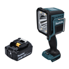 Makita DML 812 G1 Cordless LED hand-held torch 18 V 1250 lm + 1x rechargeable battery 6.0 Ah - without charger