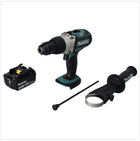 Taladro percutor inalámbrico Makita DHP 451 F1 18 V 80 Nm + 1x batería 3,0 Ah - sin cargador