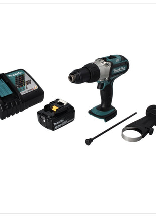 Makita DHP 451 RM1 taladro percutor inalámbrico 18 V 80 Nm + 1x batería 4,0 Ah + cargador