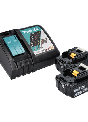 Taladro percutor inalámbrico Makita DHP 451 RM 18 V 80 Nm + 2 baterías 4,0 Ah + cargador