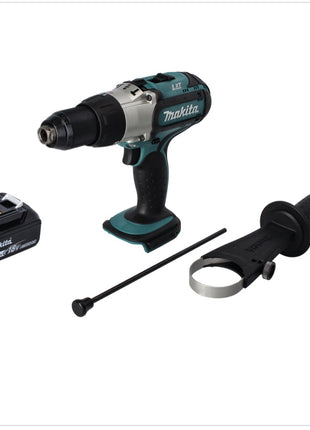 Taladro percutor inalámbrico Makita DHP 451 T1 18 V 80 Nm + 1x batería 5,0 Ah - sin cargador