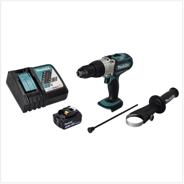 Taladro percutor inalámbrico Makita DHP 451 RT1 18 V 80 Nm + 1x batería 5,0 Ah + cargador