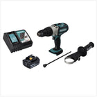 Makita DHP 451 RG1 taladro percutor inalámbrico 18 V 80 Nm + 1x batería 6,0 Ah + cargador