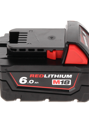 Milwaukee M18 NRG-602 set de inicio 2x batería 18 V 6,0 Ah / 6000 mAh (2x 4932451244) + cargador rápido M12-18 FC (4932451079)