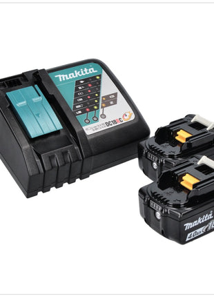 Makita DHP 484 RM Perceuse-visseuse à percussion sans fil 18 V 54 Nm Brushless + 2x batterie 4,0 Ah + chargeur