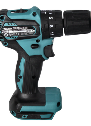 Taladro percutor inalámbrico Makita DHP 483 RF1 18 V 40 Nm sin escobillas + 1x batería 3,0 Ah + cargador