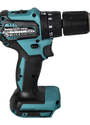 Taladro percutor inalámbrico Makita DHP 483 M1 18 V 40 Nm sin escobillas + 1x batería 4,0 Ah - sin cargador