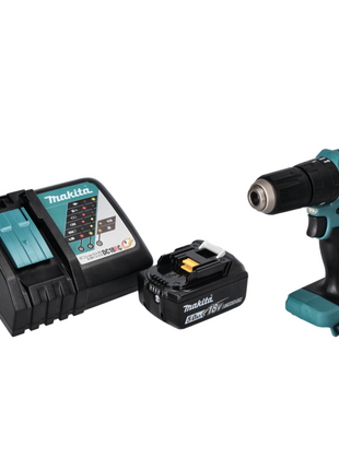 Taladro percutor inalámbrico Makita DHP 483 RT1 18 V 40 Nm sin escobillas + 1x batería 5,0 Ah + cargador