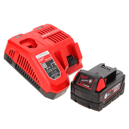 Llave de impacto a batería Milwaukee M18 FID2-601FC TX 18 V 1/4" 226 Nm + 1x batería 6,0 Ah + cargador + maletín TX