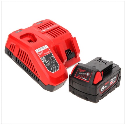 Milwaukee M18 BLID2-601FC TX Impact Driver 180 Nm 1/4" 18V Brushless + 1x Battery 6.0 Ah + Charger + TX Case