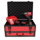 Taladro percutor inalámbrico Milwaukee M18 FPD2-602FC TX 18 V 135 Nm sin escobillas + 2x baterías 6,0 Ah + cargador + maletín TX