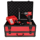 Taladro percutor inalámbrico Milwaukee M18 FPD2-601FC TX 18 V 135 Nm sin escobillas + 1x batería 6,0 Ah + cargador + metro plegable + estuche TX