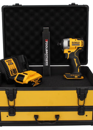 DeWalt DCF 809 P1 TX Akku Schlagschrauber 18 V Brushless + 1x Akku 5,0 Ah + Ladegerät + Gliedermaßstab + TX Koffer - Toolbrothers