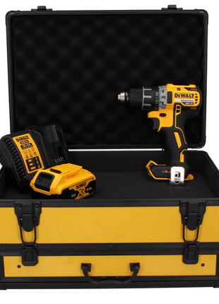 Taladro atornillador inalámbrico DeWalt DCD 791 P1 TX 18 V 70 Nm sin escobillas + 1x batería 5,0 Ah + cargador + maletín TX