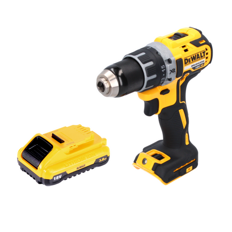 Taladro atornillador inalámbrico DeWalt DCD 791 N 18 V 70 Nm sin escobillas + 1x batería 3,0 Ah - sin cargador