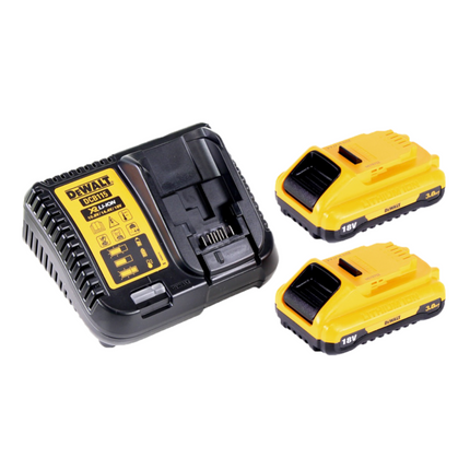Taladro atornillador inalámbrico DeWalt DCD 791 L2 18 V 70 Nm sin escobillas + 2 baterías 3,0 Ah + cargador