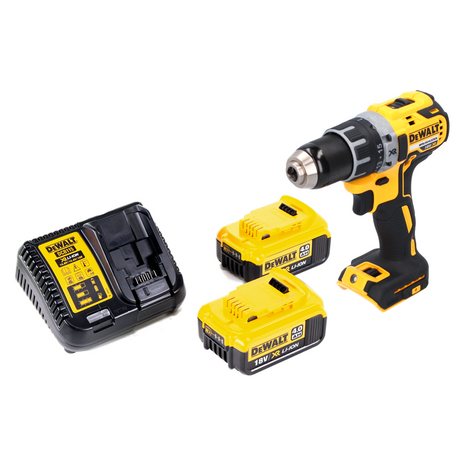 DeWalt DCD 791 M2 Perceuse-visseuse sans fil 18 V 70 Nm Brushless + 2x batterie 4,0 Ah + chargeur