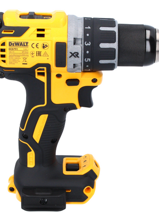 Taladro atornillador inalámbrico DeWalt DCD 791 M2 18 V 70 Nm sin escobillas + 2 baterías 4,0 Ah + cargador