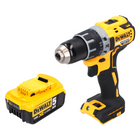 Taladro atornillador inalámbrico DeWalt DCD 791 N 18 V 70 Nm sin escobillas + 1x batería 5,0 Ah - sin cargador