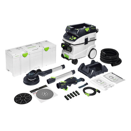 Festool LHS 2 225/CTM 36 set lijadora de cuello largo y aspirador PLANEX (576698)