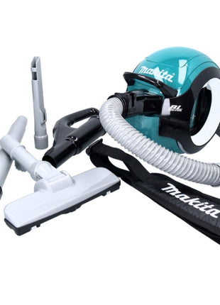 Aspirador inalámbrico Makita DCL 501 Z 18 V Brushless Solo + accesorios - sin batería, sin cargador