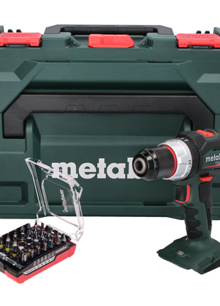 Metabo SB 18 LT BL Akku Schlagbohrschrauber 18 V 75 Nm Brushless + 32 tlg. Bit Set + metaBOX - ohne Akku, ohne Ladegerät