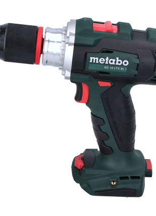 Metabo taladro atornillador a batería BS 18 LTX BL I 18 V 120 Nm + juego de puntas 32 piezas + metaBOX - sin batería, sin cargador