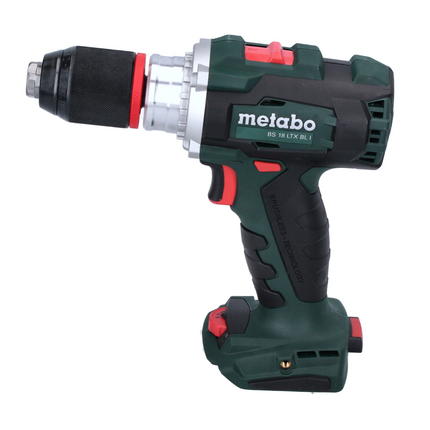 Metabo taladro atornillador a batería BS 18 LTX BL I 18 V 120 Nm + juego de puntas 32 piezas + metaBOX - sin batería, sin cargador