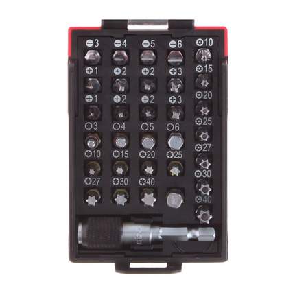 Metabo taladro atornillador a batería BS 18 LTX BL I 18 V 120 Nm + juego de puntas 32 piezas + metaBOX - sin batería, sin cargador